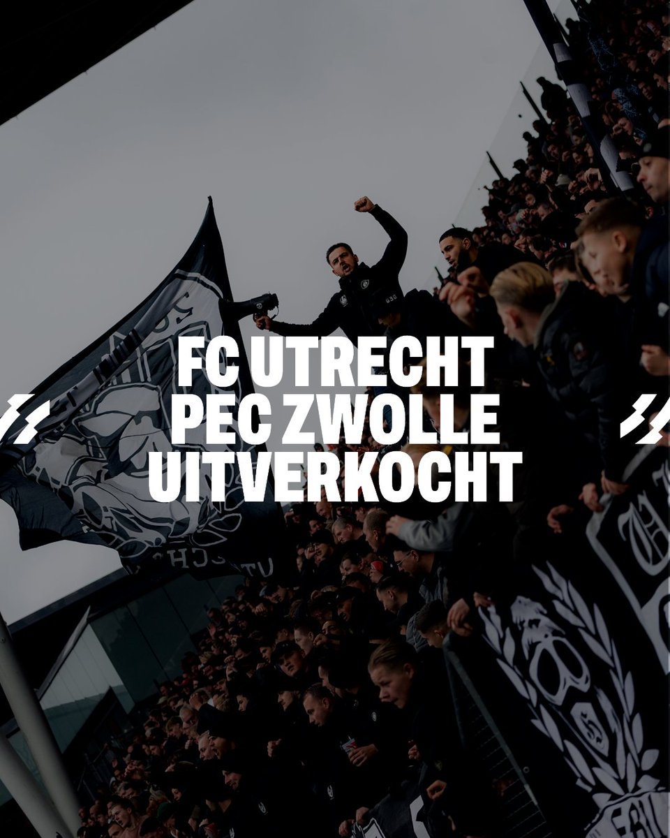fcutrecht's tweet photo. 🏟 Volle bak! 

🏷 Er zijn alleen nog kaarten beschikbaar via de Resale. https://t.co/xKIPG3HUsX