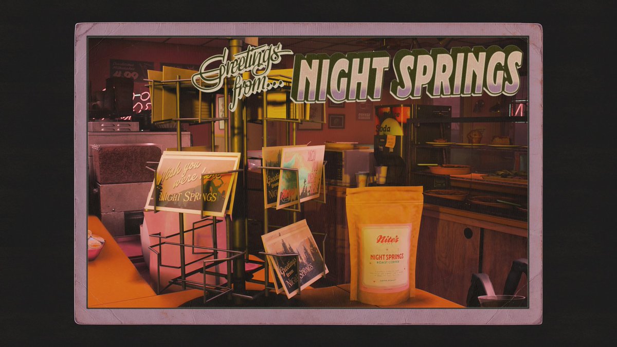 Ludovica_179's tweet photo. Nite's Diner, the best place in Night Springs, is where our waitress works (and defender of Night Springs)...🩷☕
#SaturdayNightSprings #AlanWake2 #AlanWake2VP #RemedyEntertainment #RemedyGames #VPWorld #VirtualPhotography #PlayStation5 https://t.co/QkAPEWXAOd