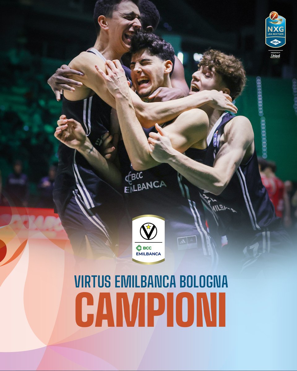 𝐂𝐀𝐌𝐏𝐈𝐎𝐍𝐈 🏆

La <a href="/VirtusBo/">Virtus Bologna</a> si prende la <a href="/IBSAItalia/">IBSA Italia</a> #NextGen Cup 2026 presented by <a href="/UnipolCorporate/">Unipol Corporate</a> 🙌

#TuttoUnAltroSport