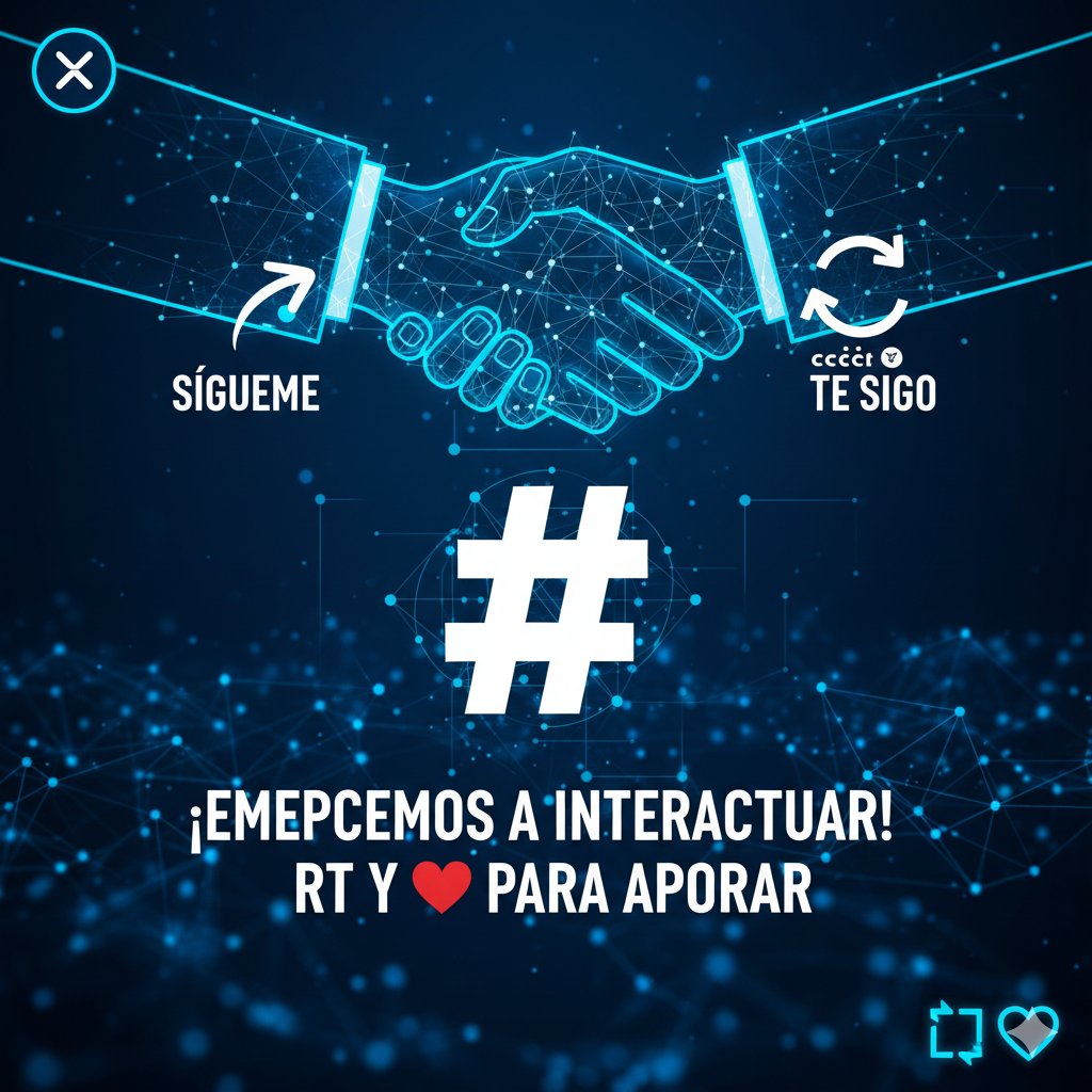 elchatvenezuela's tweet image. ¿Quieres nuevos seguidores hoy? 

🤝 Hagamos una cadena de apoyo:
1️⃣ Dale RT a este post. 
2️⃣ Dale Me Gusta ❤️ 
3️⃣ Sigue a todos los que den "Like" y comenta para que te devuelvan el follow.

¡Cumplo al 100%! 🔄 @ElChatVenezuela

#SiguemeYTeSigo #Interacción #ComunidadX