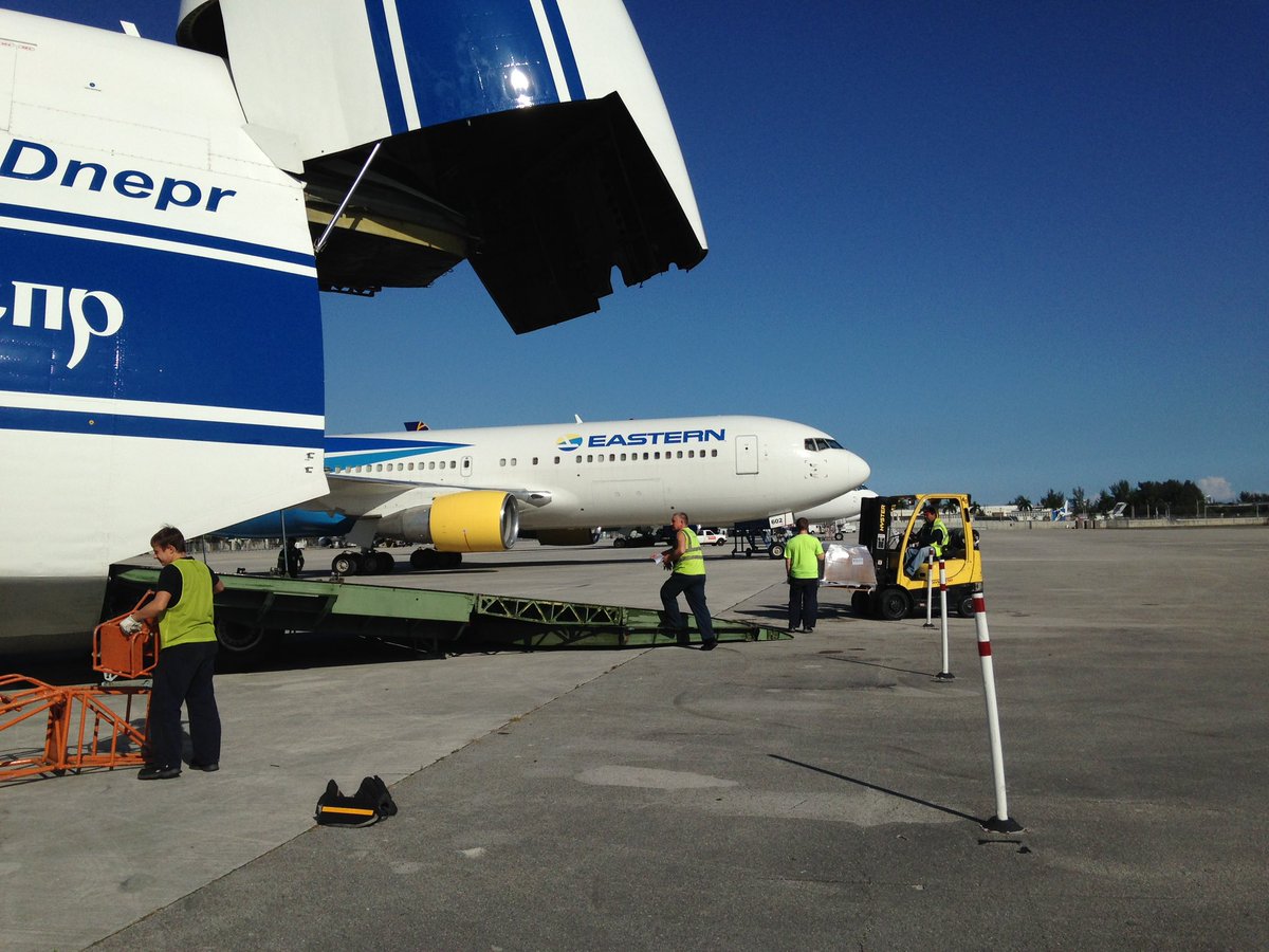 ShoreProcure's tweet photo. This was an interesting project back in my corporate days. My team &amp; I sourced &amp; ship building materials for a disaster recovery project in the USVI.  This was the first batch of 250,000 lbs of materials being loaded on Antonov AN124 plane. My team did a hell of a job! https://t.co/mCQQBCN8j7
