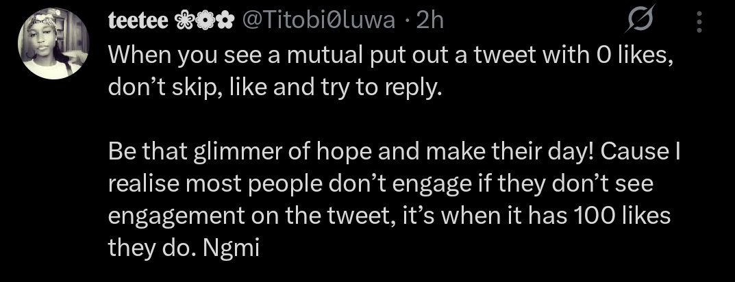 I usually do this. ✅