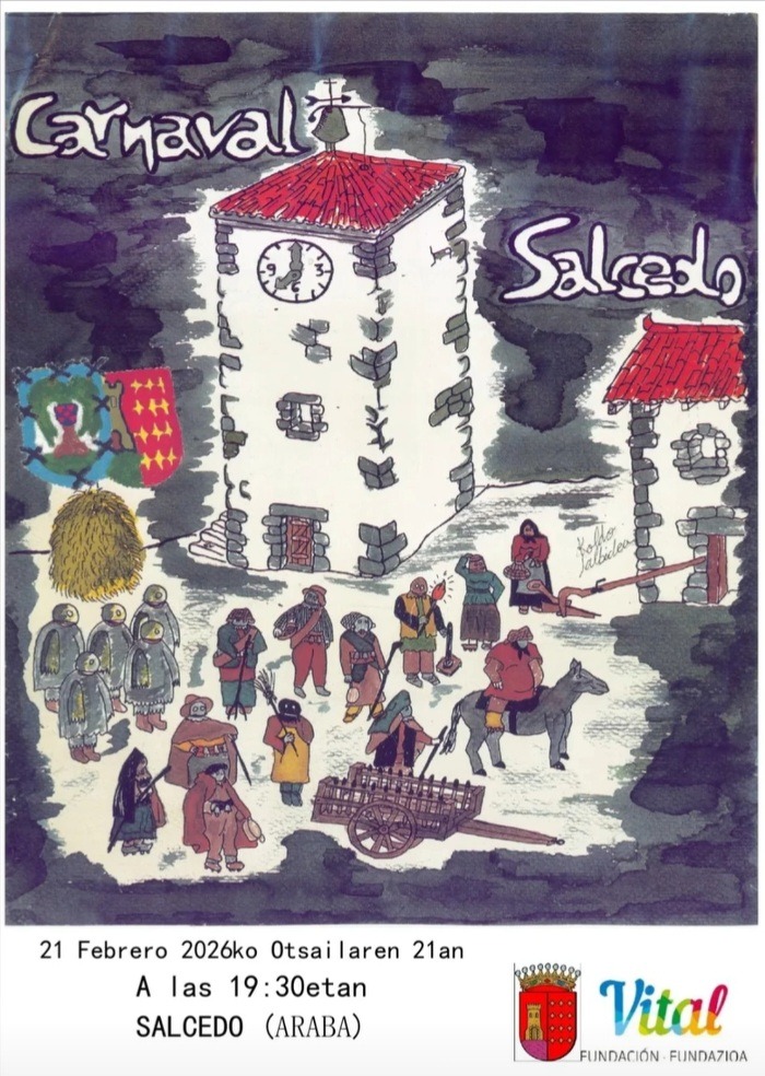 AcoaAke's tweet image. Herri bazkaria Salcedoko #kontzeju|an 🍽 Indarrak hartzen arratsaldeko Ibauterietako

📸 Comida popular en el #concejo de #Salcedo 🎭 Cogiendo fuerzas para su Carnaval de esta tarde-noche

🔥 Arabako Herri Inauteriak

#Lantaron @AnanakoKuadrila #Araba #Alava