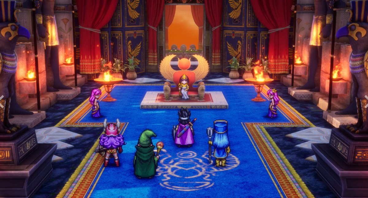 TeddySevenGames's tweet photo. I'm 60% of my way through DQ7 Reimagined, so naturally I'm already looking at other games.

I read somewhere that DQ3>1>2 is a good play order to do next, and WOW do I miss thise pixelated graphics, look how good it looks. https://t.co/qDzehgBz7J