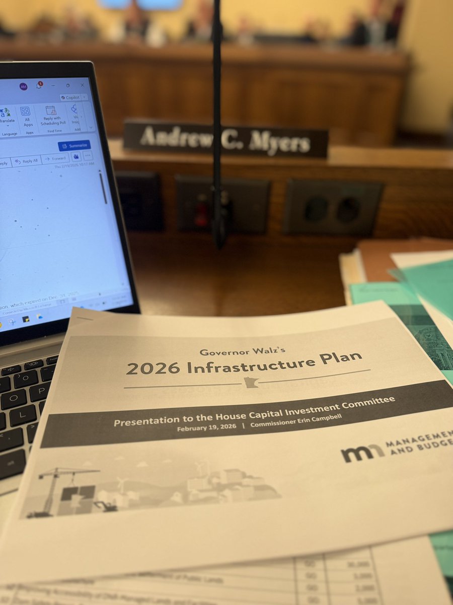 MyersVote's tweet image. The first week of the 2026 legislative session didn’t disappoint. We’re working on property tax relief, fighting fraud, improving education, protecting clean water and yes, trying to reduce a little drama along the way. #togetherwecan #listening #dramafreezone #mnleg