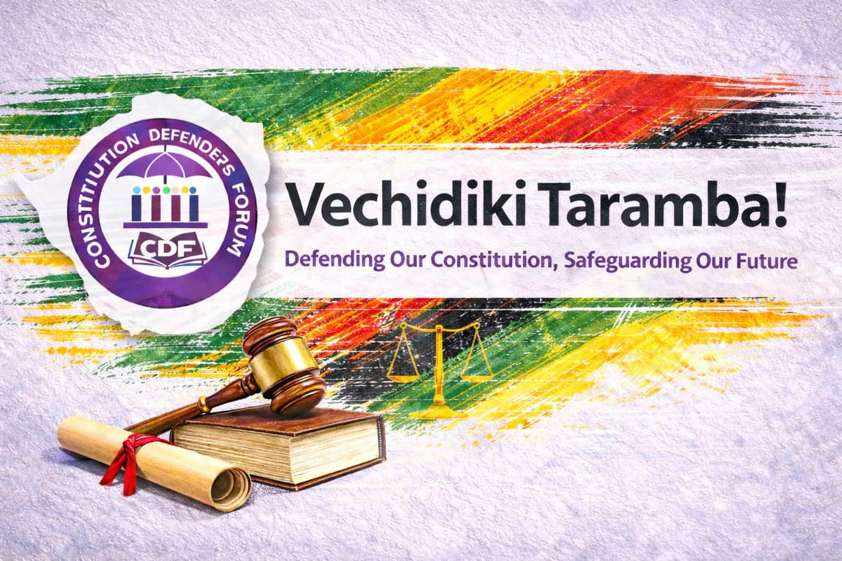 CDF STATEMENT ON YOUTH DAY 

Today, as we mark Youth Day, the Constitution Defenders Forum (CDF) calls upon the young people of Zimbabwe to rise to the defining responsibility of our generation.

We face one of the greatest challenges to our Constitution since its adoption in