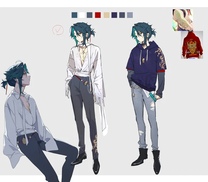 #GenshinImpact Aether/Lumine/Paimon/Xiao/Columbina/Kamisato Ayaka