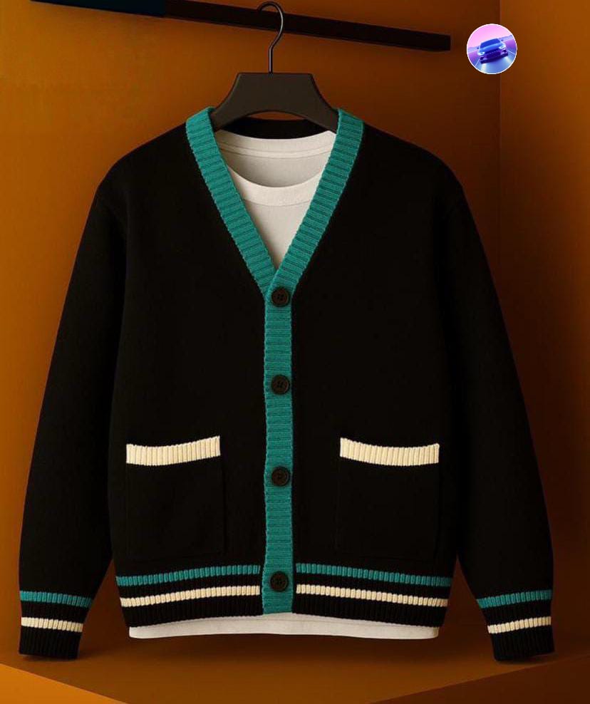 CUSTOM BUTTON DOWN SWEATER
▫️35,000
▫️Size: Medium to XL 
▫️Available as seen above
▫️To place an order, please send a DM to 0913 645 9681