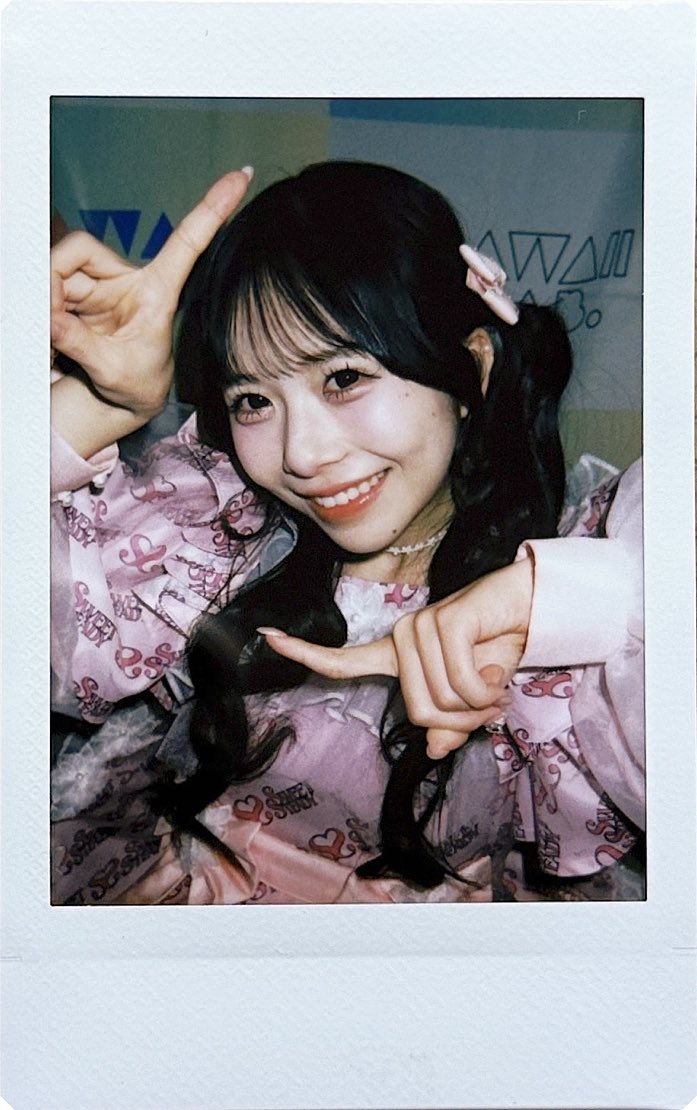 大特典会】SS栗田なつか🎀 チェキ②📸 エキセントリックなつか