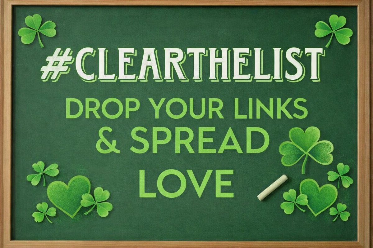 #teachersofx 
List Drop💚🍀
Friends and followers 
help a teacher with 
their classroom RT/RP 
or sprinkle a surprise. 💚#clearthelist 
#donorschoose
amazon.com/registries/gl/…
CASH APP: $AmyHatcher77
Venmo: @Amy-Hatcher-21
“We are not lucky we are
blessed” 😇 🙏🏻💚
