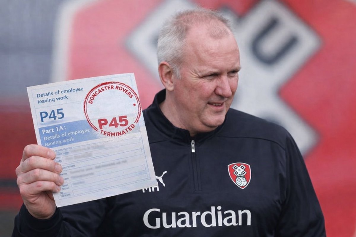 The following P45 is kindly brought to you by the best team in South Yorkshire! #DRFC #RUFC