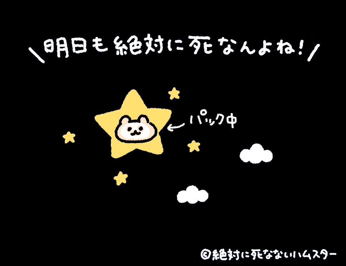 今夜も絶ハムスターが見守っているぞ