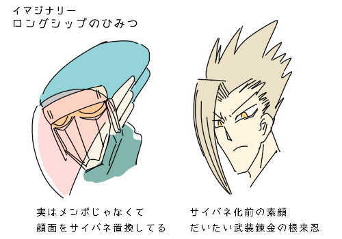 #ニンジャヘッドキャノン棚卸し 
