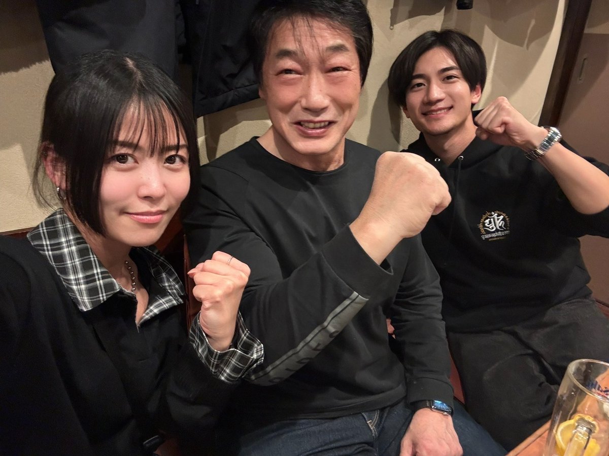 明日は！
#リングを飛び越えYATTEKURU
小橋さんと熊谷さんと北九州〜😊