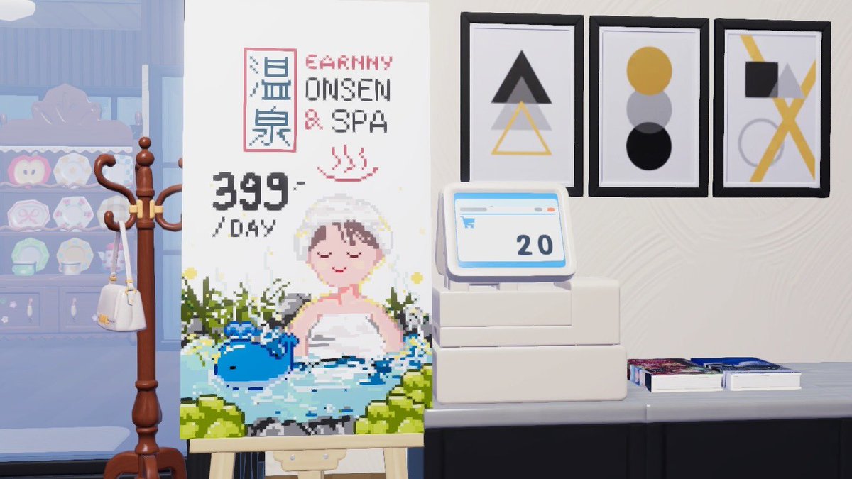 คนที่รักการทำบ้านที่สุด รอบนี้มาคอนเสปบ่อออนเซนแหละ เจอกันในตตจ้า ขอเวลาตัดคลิป