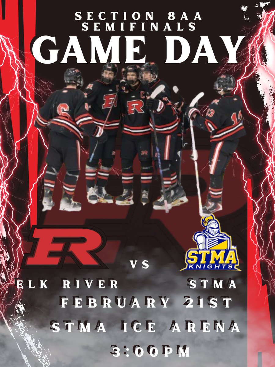 ElkRiverBLC's tweet photo. Game Day! 
#ItsgoodtobeanElk https://t.co/W9u0DnxAMT