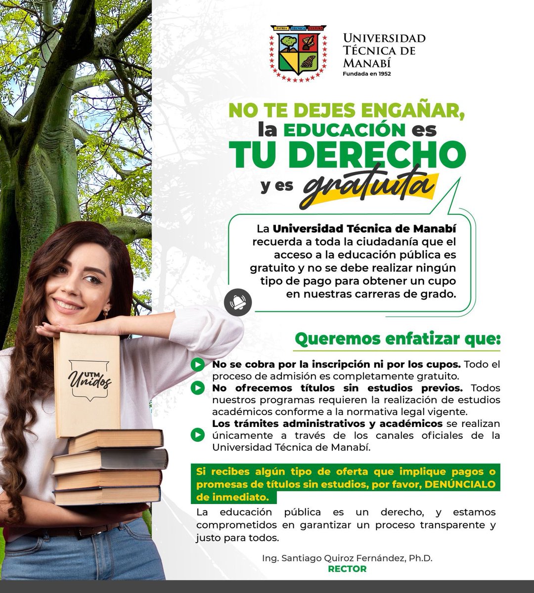 Universidad Técnica de Manabí tweet media