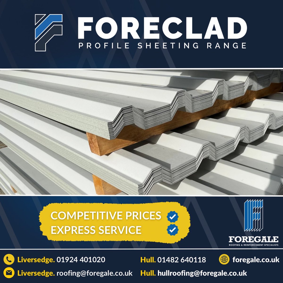 Foregale's tweet photo. Continued investment in machinery, systems, and people remains a priority at Foregale.

We believe strong infrastructure is the foundation for sustainable manufacturing growth. 📈

Our Foreclad profile sheeting range continues to be a popular choice across the trade. https://t.co/8KA1fADabm