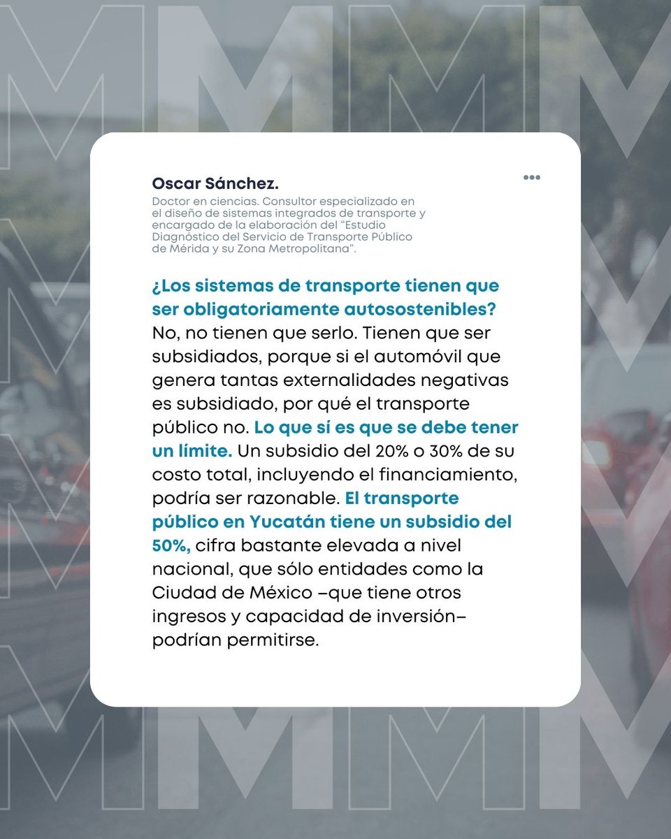 🚨 Más autobuses no significan más usuarios. Sin rediseño y regulación adecuada, no hay sistema sostenible.

🔗 Conoce más detalles de este tema aquí: metropolimid.com.mx/revista-80-feb…
