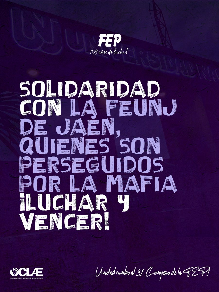 Federación de Estudiantes del Perú - FEP tweet media