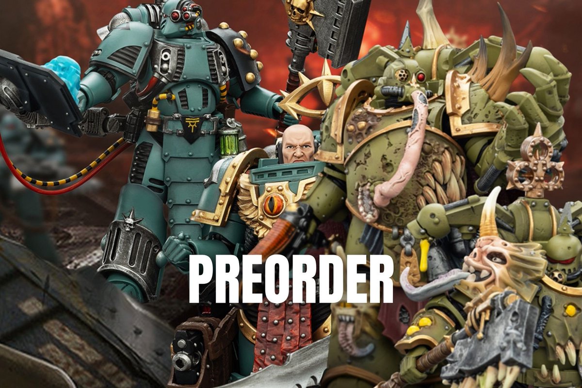 LTcave_official's tweet photo. 【Preorder Now】
📷 https://t.co/W5mRmsD3z0
We welcome collectors to report the price
(You know tax issue in State...)
------
@followers
#warhammer40k #warhammer30k #warhammercommunity #warhammer #joytoy #toyphotography #toy #toyphoto #actionfigure #actionfigures #joytoyactionfigures #LTcave #joytoywarhammer