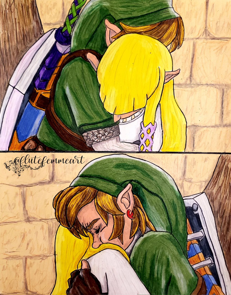 flutefemme's tweet photo. Happy 40th Anniversary to the Legend of Zelda! The videogame that got me back into drawing 💚 I'll be forever grateful. Such an incredible series. Here are a few of my drawings over the years! #zelda #legendofzelda #thelegendofzelda #tloz #zeldatwt #botw #totk #OoT #skywardsword https://t.co/yYF2N8izH9