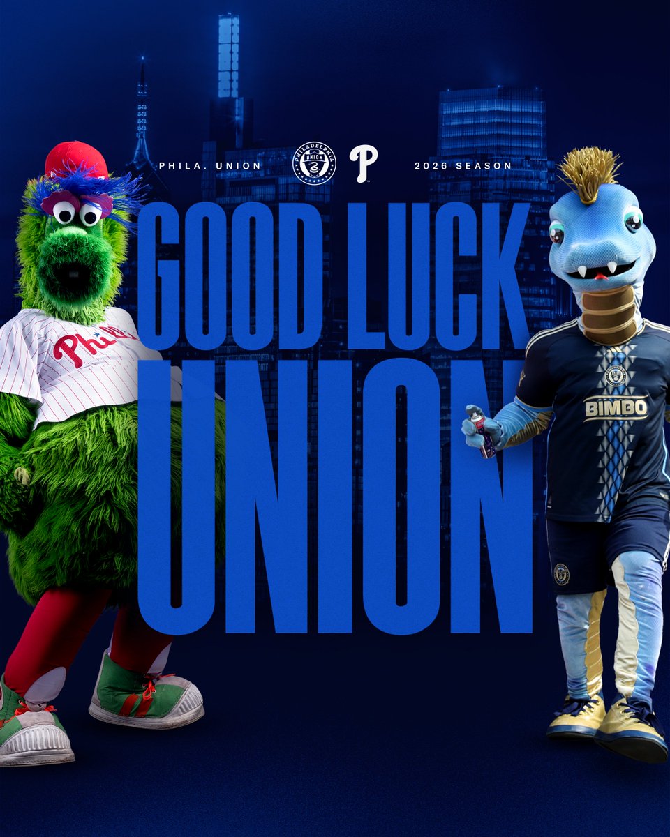 Happy Opening Day, @PhilaUnion!
Good luck this season 💙💛
