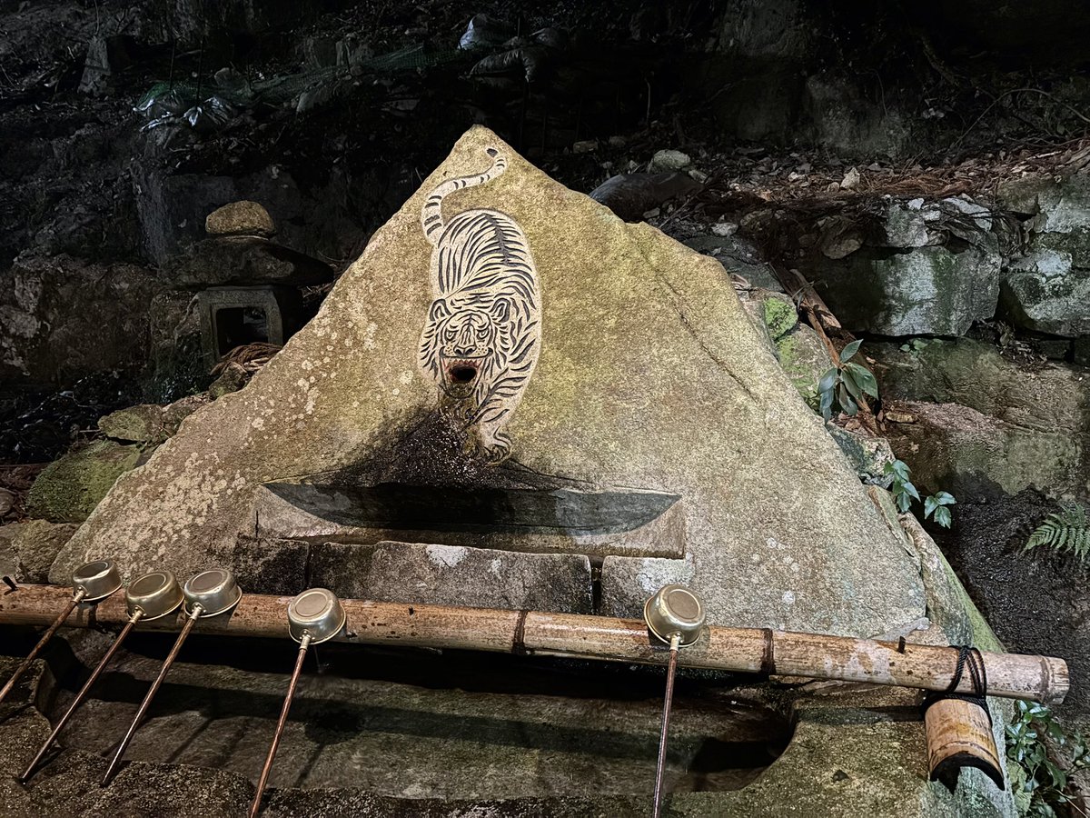 広島の毘沙門天めっちゃ楽しかった！
ちょうどお祭りやってて賑やかだったし、何しろ多宝塔での毘沙門天の安置の仕方がめちゃくちゃ良かった！四天王で囲うようにしてたかっこよかった！
これはそれとは関係ない口からお水ダーってなってるとらちゃんだよ