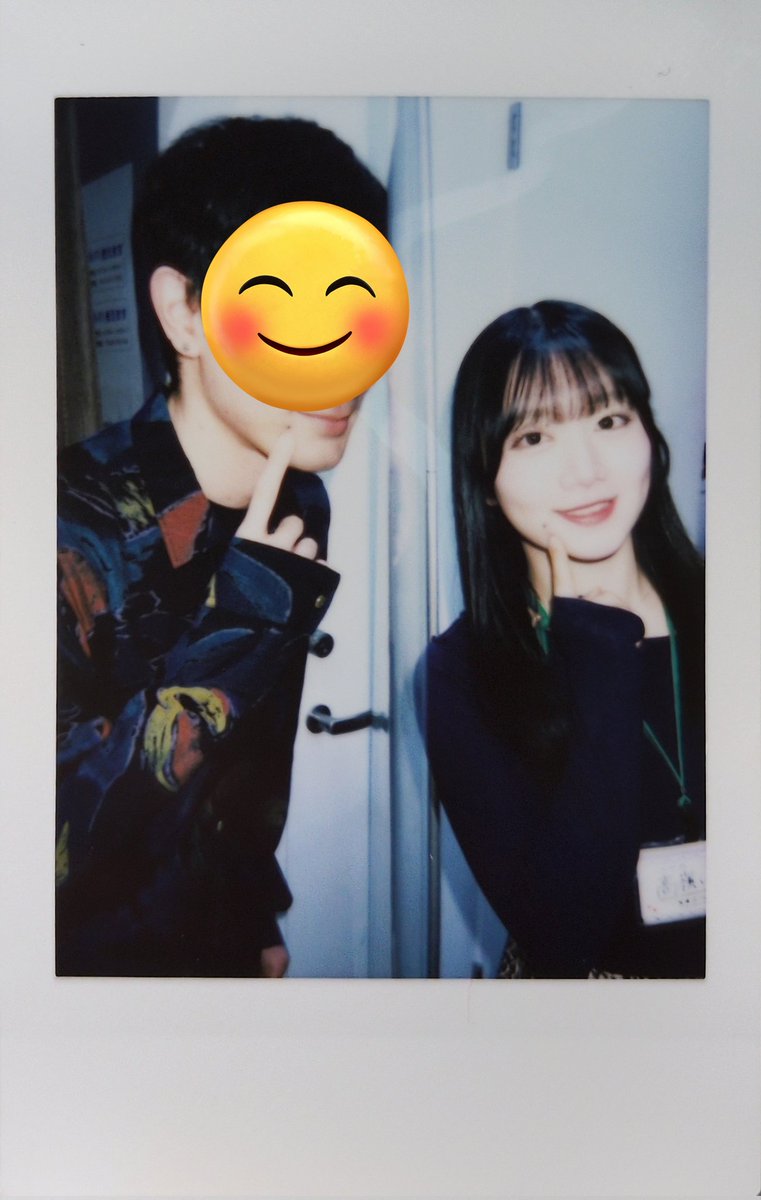 サイン会のお手伝いにいらっしゃっていた、 #高嶺いざな さんとオソロ