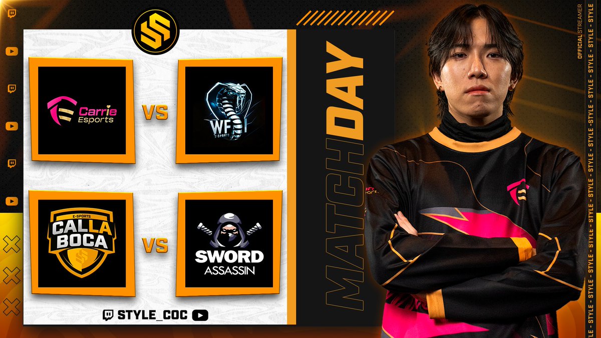 🥳 LIVEEEEEEEEE!

Estamos en Directo! Doble Guerraza TOP! 😍

🏆 PuXas Cup - Strategic Battle

✅ Carrie Esports 🆚 WFI Esports
✅ CLB Esports 🆚 Sword Assassin

TODO el MUNDO para DENTRO! ❤️

🟣 twitch.tv/style_coc
🔴 youtube.com/live/Q4ovA6UXP…