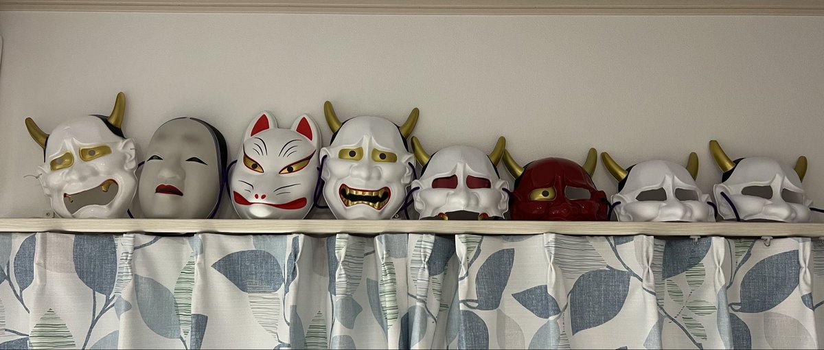 º∀º｀)wwww部屋で再現すなっ！！ かなり前にやってた制作途中の般若も