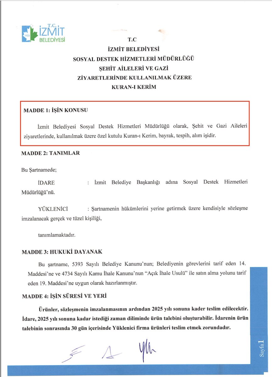 AK PARTİLİ bir belediye başkanı bunu yapsaydı;
🗣️Yobaz 
🗣️İsraf 
🗣️Laikliğe aykırı
🗣️Şeriat hortladı' derdiniz!

EZBER BOZAN
🔴 CHP'li başkan, İzmit belediyesi kasasından karşılanmak üzere 1000 ADET KUR'AN-I KERİM ve TESBİH dağıtmış, karşılığında ise 735 bin TL ödemiş!