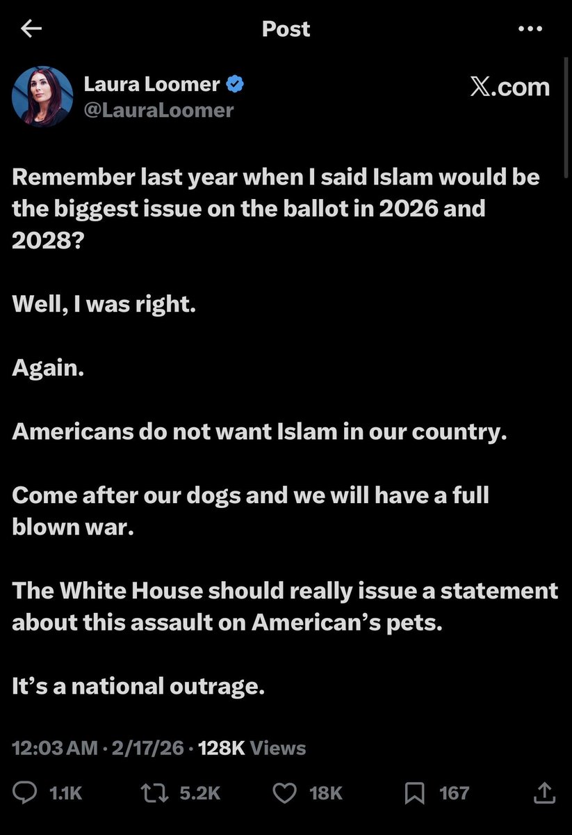 Laura Loomer tweet media