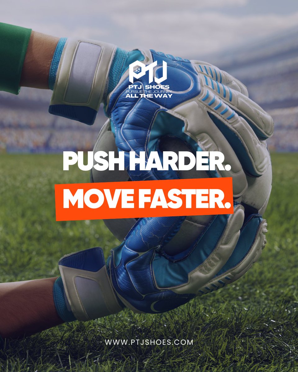 ptjshoes's tweet image. Push harder. Move faster. ⚡

Every extra step, every faster sprint, every stronger effort brings you closer to the next level. 

PTJ Shoes are built to keep up with players who never slow down.

Step in and keep pushing forward.

#PTJShoes #MoveFaster #PlayStronger