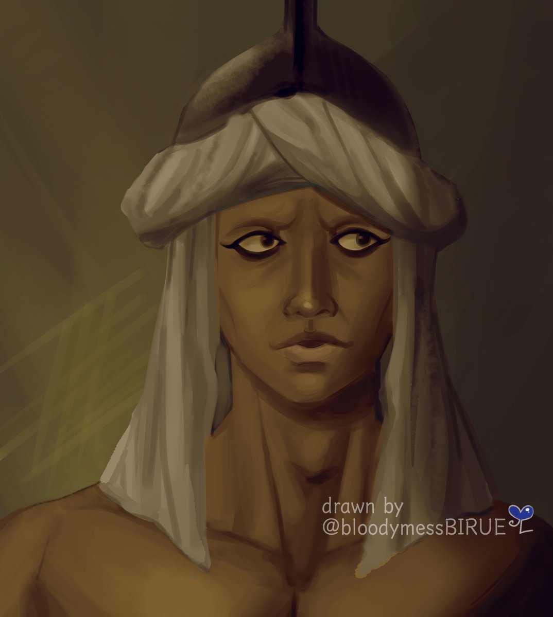 bloodymessbirue's tweet image. my favorite kushan #Berserk #ベルセルク #Silat #rkgk #medibangpaint