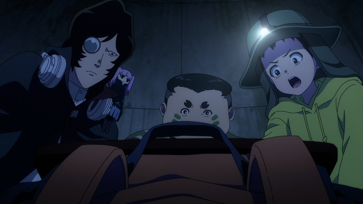 第16話「つなぐもの」より

原画提供：STUDIO MASSKET

五輪放送に伴い、現在放送休止中です⏸️
放送再開まで、配信で引き続きお楽しみください。

▼配信サイト▼
nhk-character.com/chara/fumetsu/…

#アニメ不滅３ #不滅のあなたへ