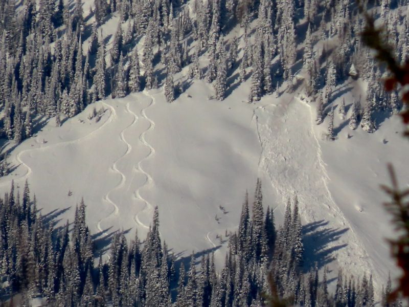 The Special Avalanche Bulletin is still in effect due to dangerous avalanche conditions. Remote and rider-triggered avalanches occurred during the last 24 hours. More information at flatheadavalanche.org

📷 Rider-triggered avalanche outside of WMR