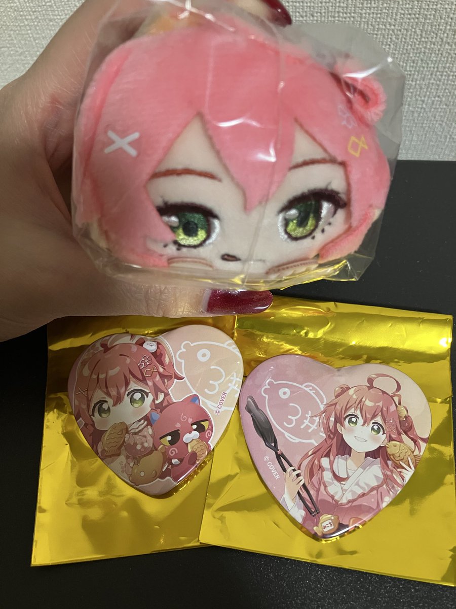 TheFirstTown's tweet photo. みこち たいやきコラボ

もちころ買えたの嬉しかった(*≧∀≦*)

ランダムの運試しは上昇♡
1番欲しいのは来てくれなかったけど
次に欲しいの来てくれたから良かった♡ https://t.co/ZpXBYVFpyL