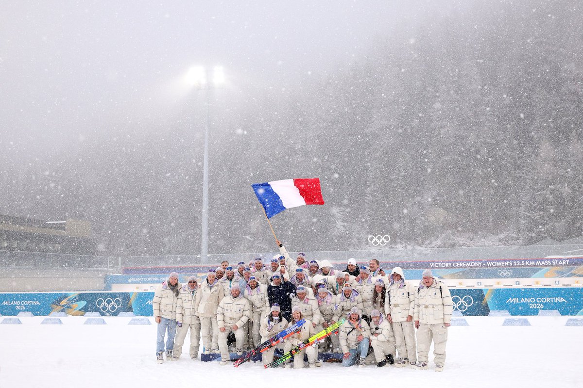 6 TITRES, 13 MÉDAILLES 🤩

Un résultat historique pour le biathlon français au Jeux de #MilanoCortina2026 🥇🥈🥉

#JeuxOlympiques