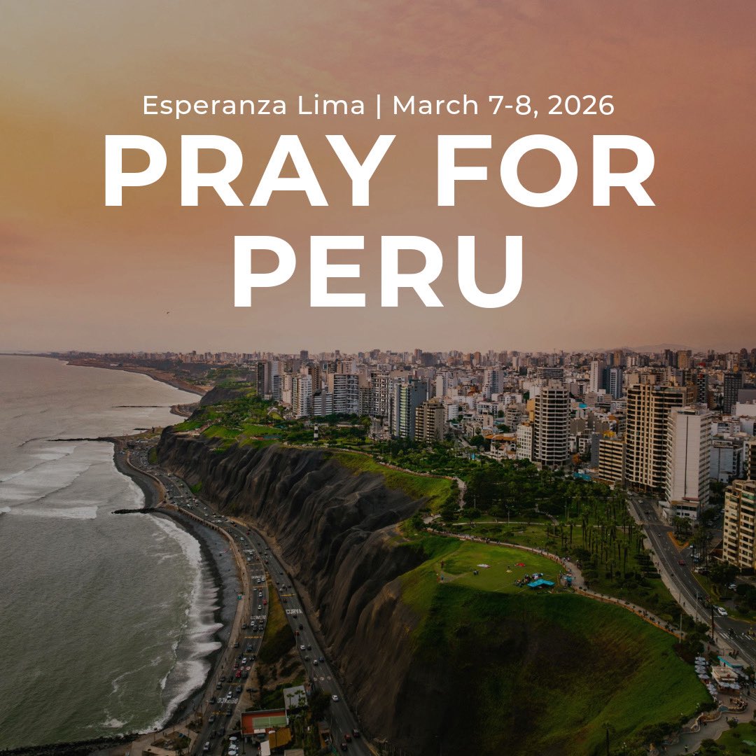Lima, also called “the city of kings,” is Peru’s capital city and home to over 11 million people. March 7-8, I’ll be there to share a message from God’s Word about the King of kings, Jesus Christ! @TheAfters, @Charity_Gayle, <a href="/ChristineDmusic/">Christine D'Clario</a>, The Tommy Coomes Band,