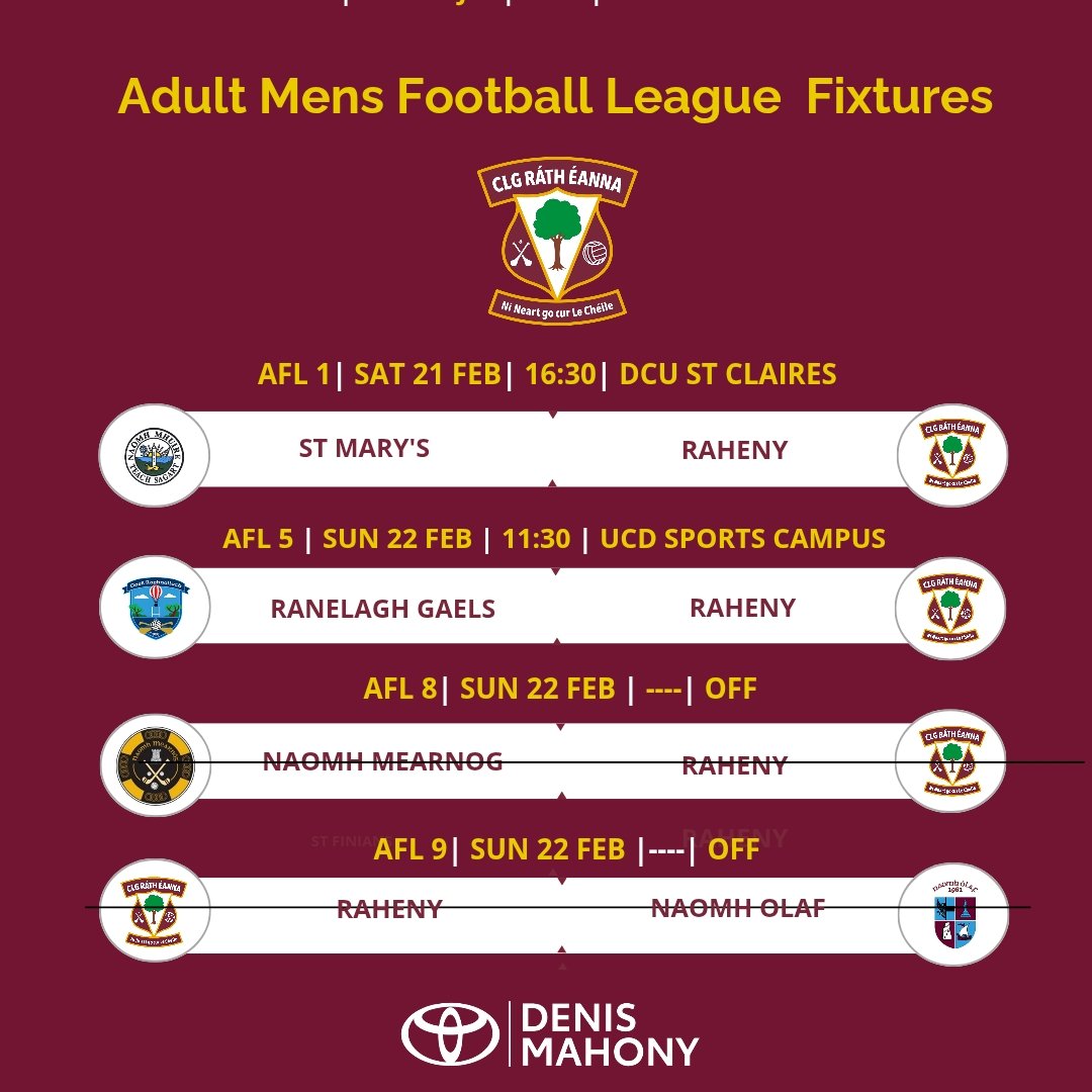 Raheny GAA tweet media