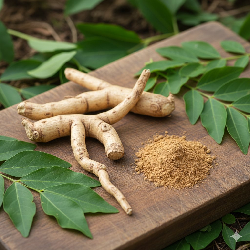 KristenJakobitz's tweet image. If you are chronically stressed, your cortisol is likely running high. Ashwagandha is an adaptogen that helps your body "adapt" to stress. It doesn't just help you feel better; it actually helps to lower serum cortisol levels according to research. 

PMID: 23439798
#Adaptogens