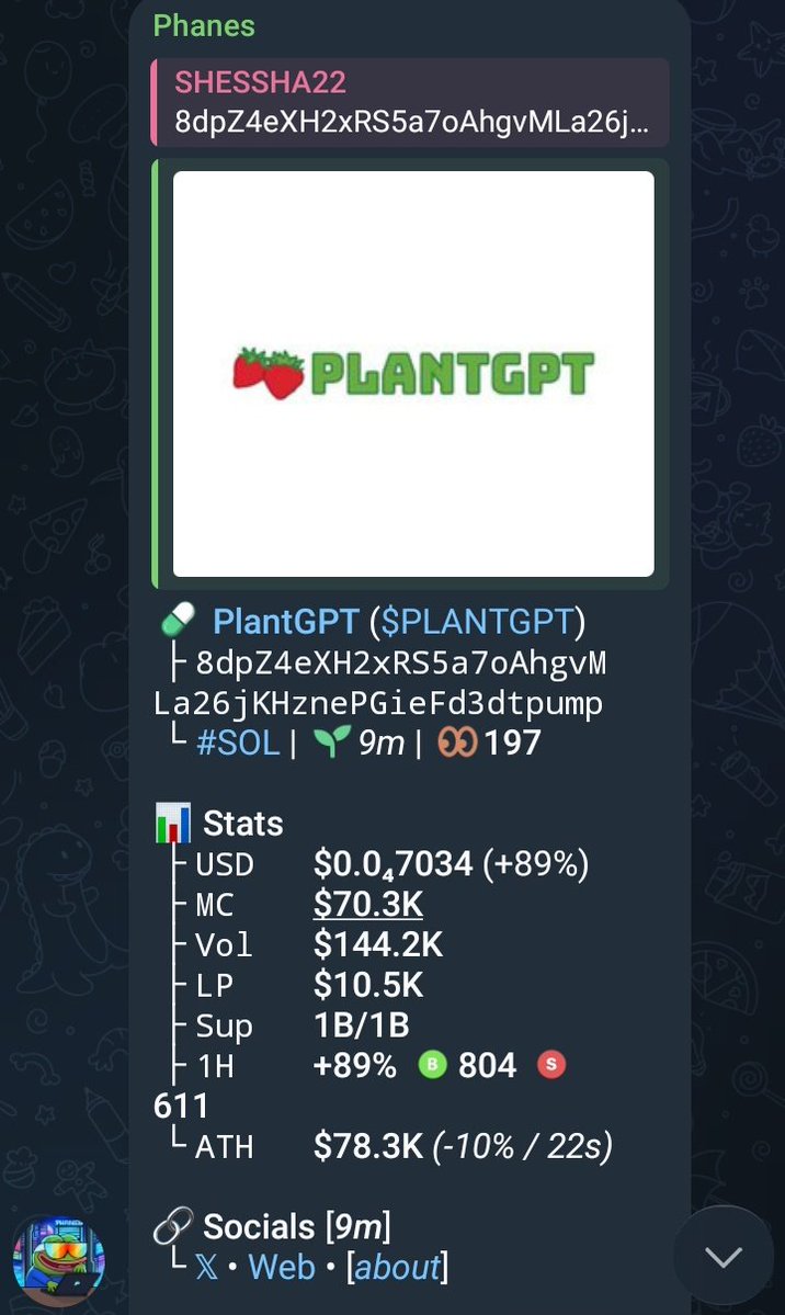 PLANTGPT CA: 8dpZ4eXH2xRS5a7oAhgvMLa26jKHznePGieFd3dtpump