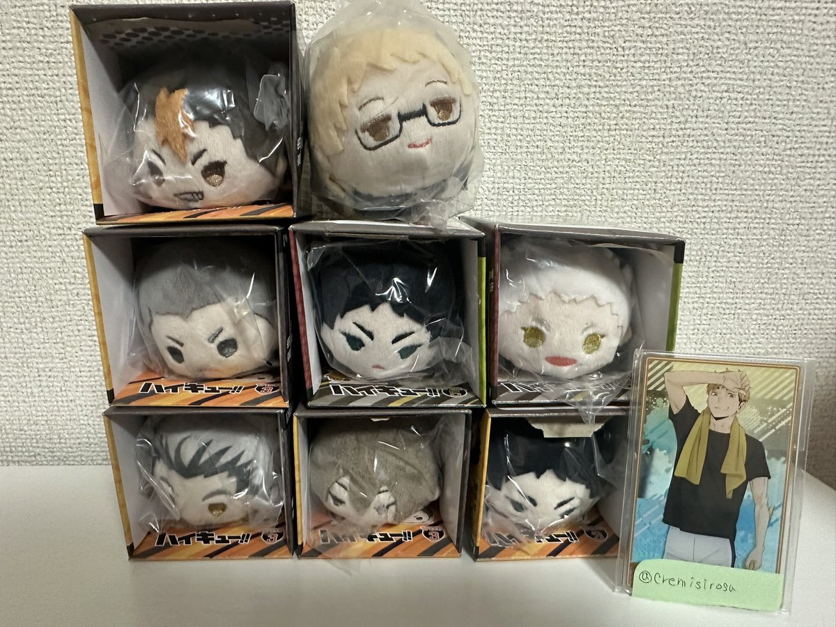 ハイキュー もちマス 北宮侑治角名木葉木兎赤葦月島西谷田中 譲渡】もちもちマスコット ハイキュー!! もちマス vol.3 vol.5 譲 vol