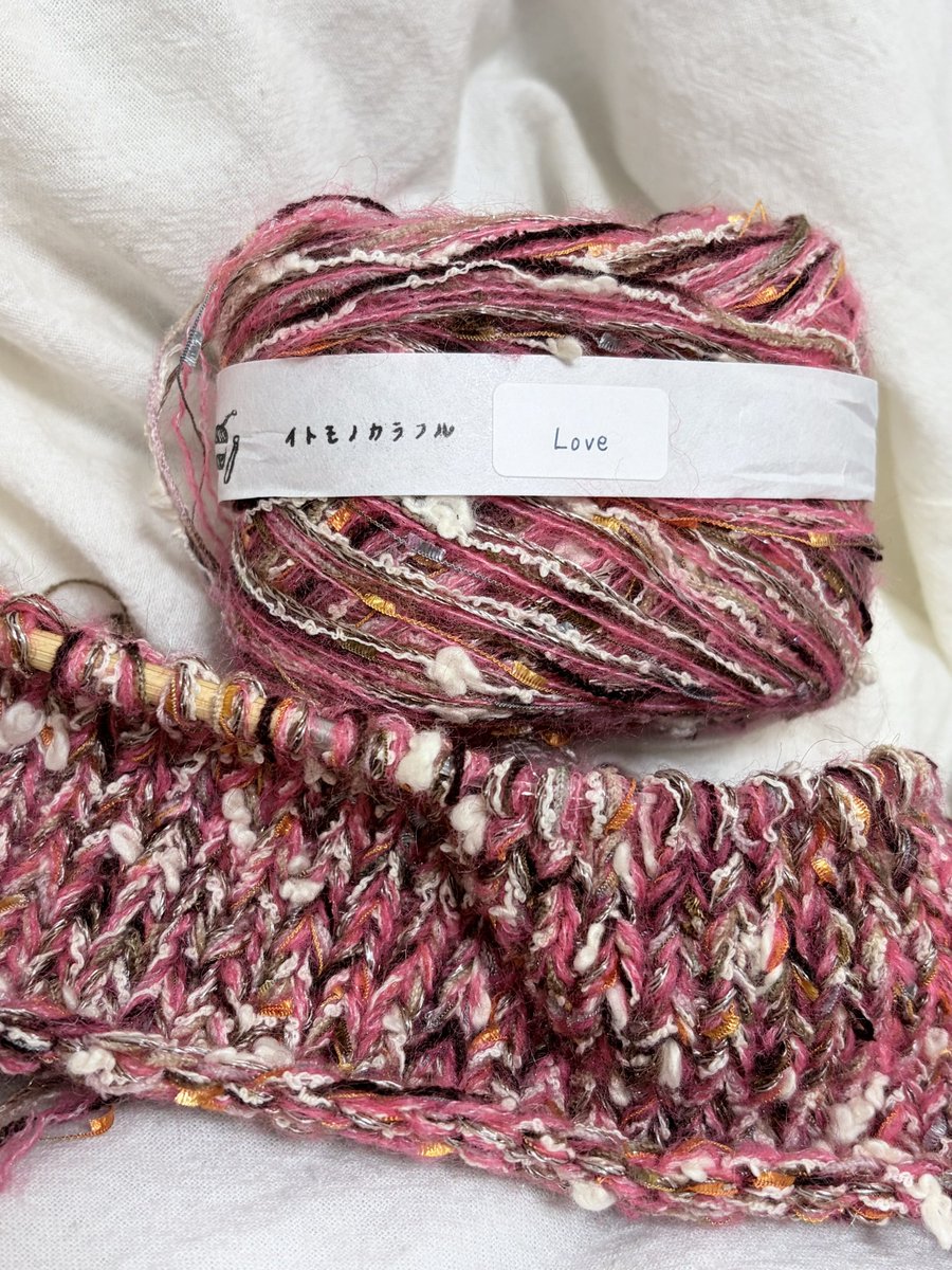 完成品を撮り忘れたままプレゼントしちゃったんだけど、イトモノ