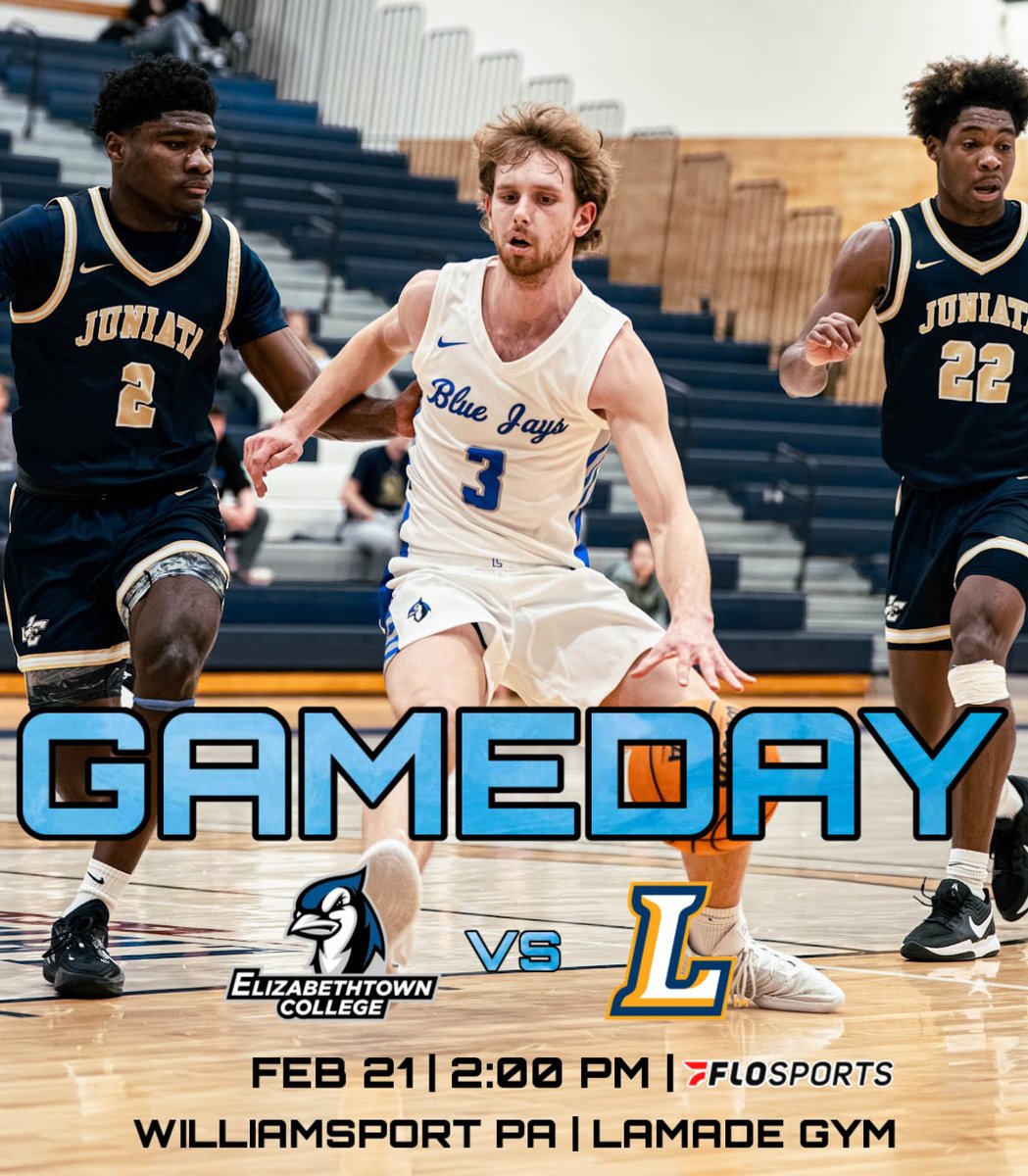 BlueJaysMBB's tweet photo. It’s GAMEDAY! Last one of the regular season at the Bluejays travel to Williamsport. Tip off is set at 2pm. https://t.co/pAuaAV6HyP