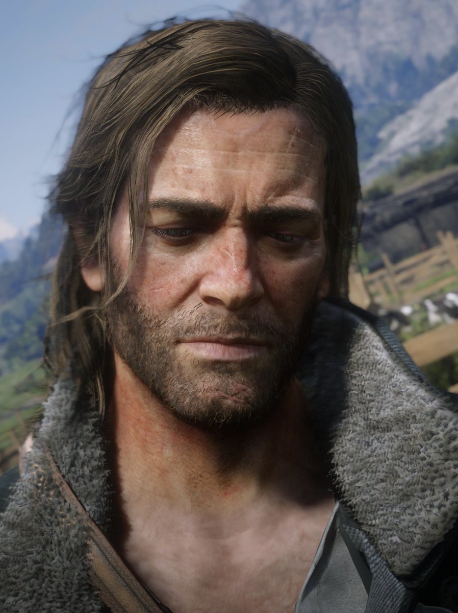 Arthur with long hair is so beautiful it'll stop your heart.