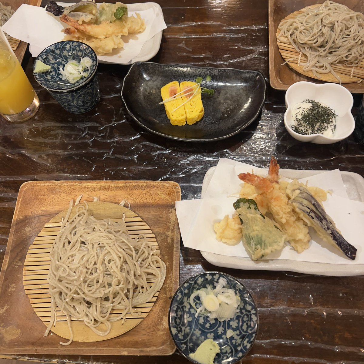 終わってから蕎麦居酒屋からのカフェ行ってきた🥰 はなちゃん