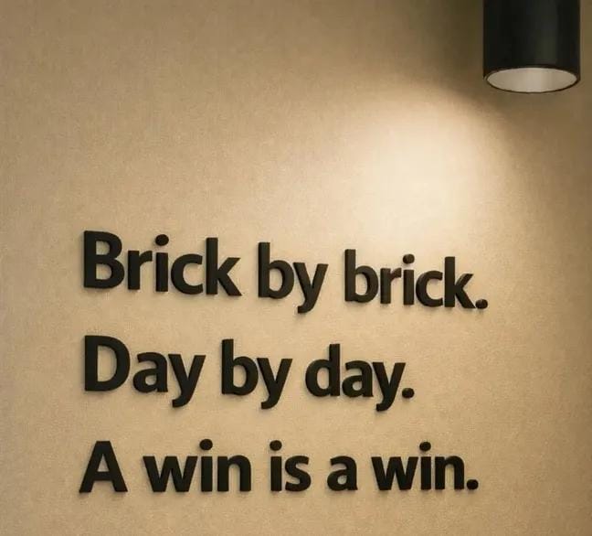 Fall seven times and stand up eight times.