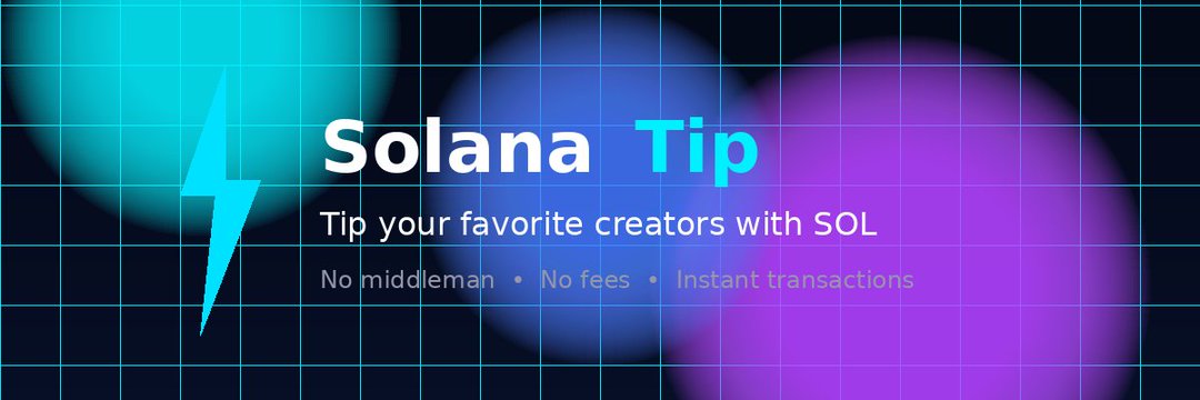 mrsoloffical's tweet image. We just launched SolanaTip ⚡

Tip your favorite creators directly in SOL. No middleman. No fees. 100% goes to them.

→ Connect Phantom → Pick an amount → Done. ~400ms. On-chain.

👇 solana-tip.com
#SolanaCommunity #Solana #SOL #Web3 #CreatorEconomy #Crypto